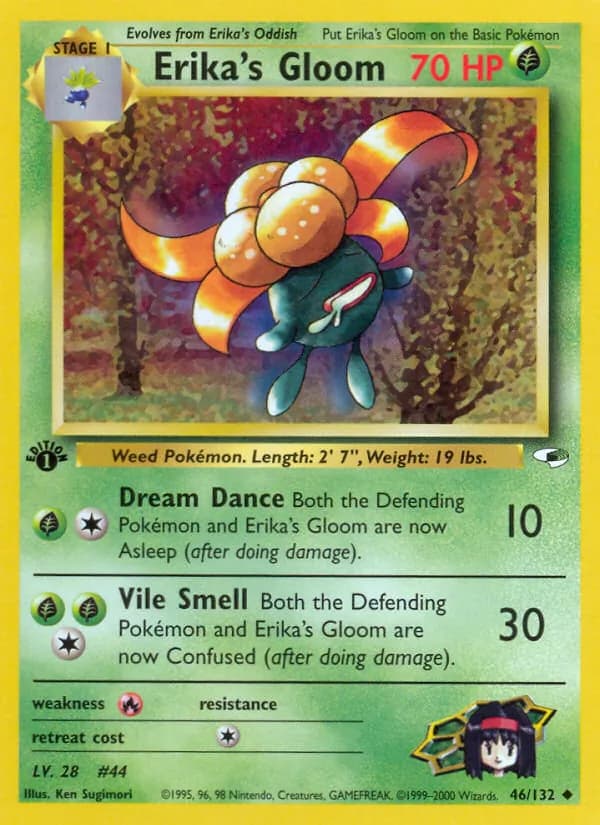Erika's Gloom 46/132, Gym Heroes