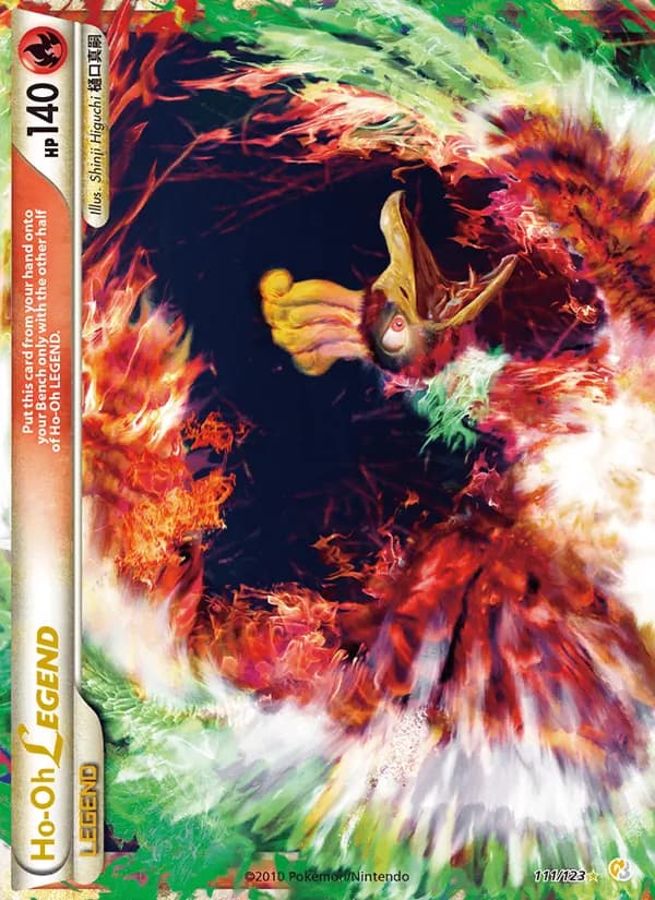 Ho-Oh LEGEND 111/123, HeartGold SoulSilver