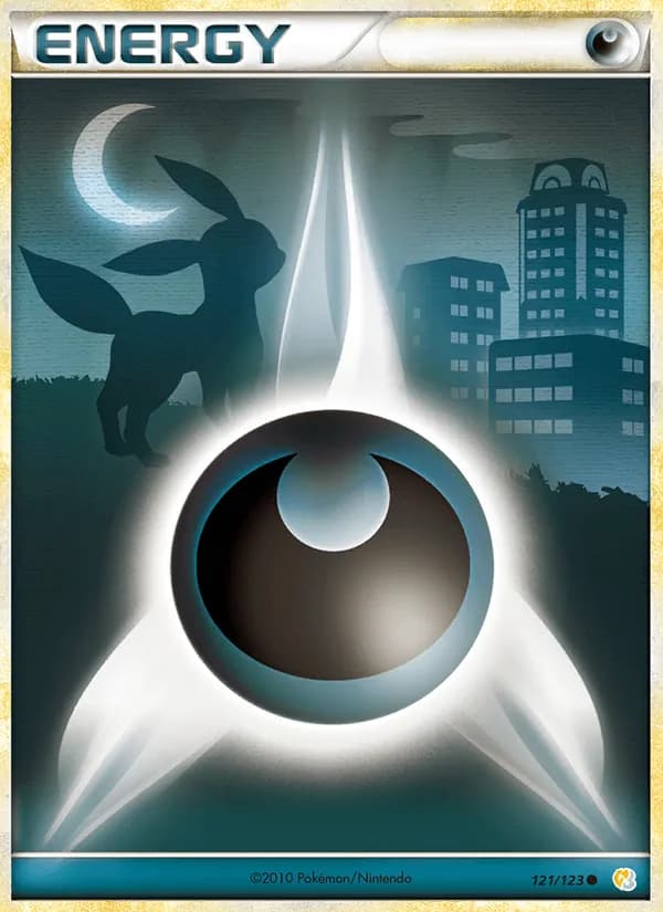 Darkness Energy 121/123, HeartGold SoulSilver