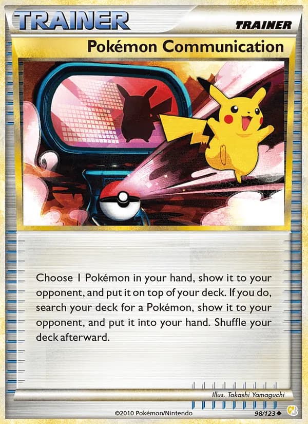 Pokémon Communication 98/123, HeartGold SoulSilver