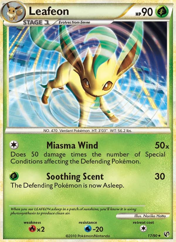 Leafeon 17/90, Undaunted