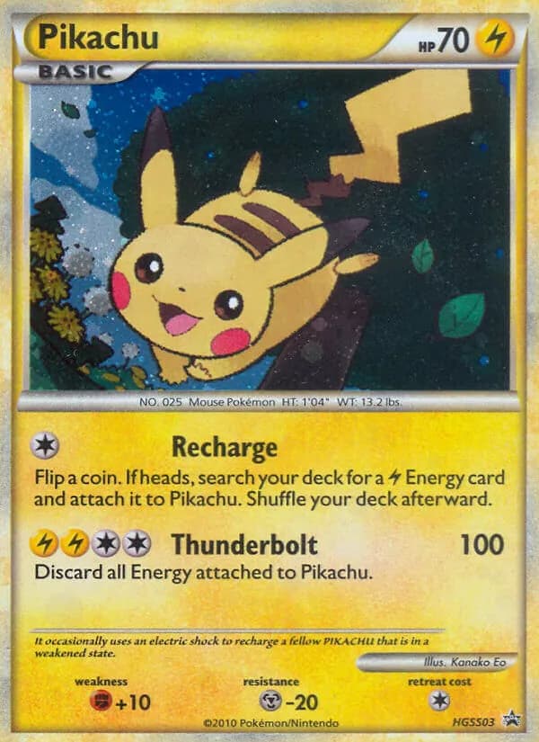 Pikachu HGSS03/25