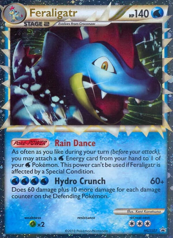 Feraligatr HGSS07/25, HGSS Black Star Promos