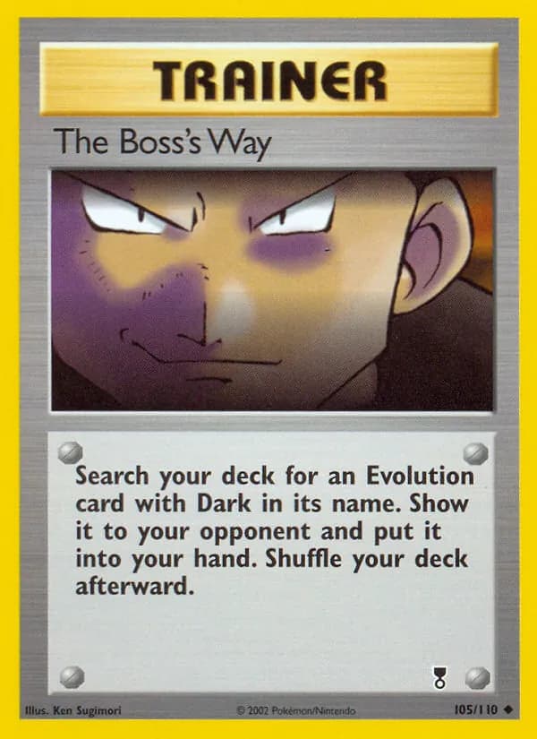 The Boss's Way 105/110, Legendary Collection