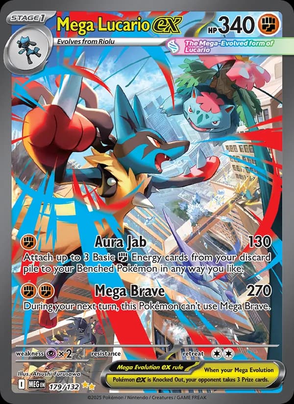 Mega Lucario ex 179/132