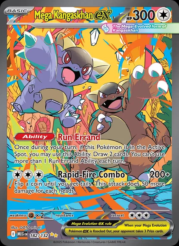Mega Kangaskhan ex 182/132, Mega Evolution