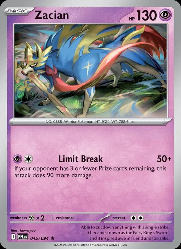 Zacian 045/94, Phantasmal Flames