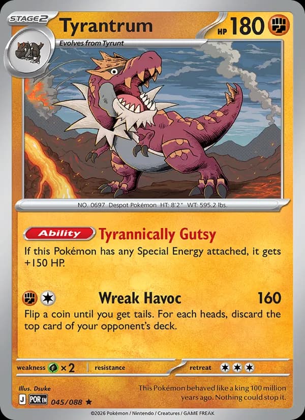 Tyrantrum 045/88, Perfect Order