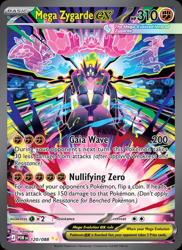 Mega Zygarde ex 120/88, Perfect Order