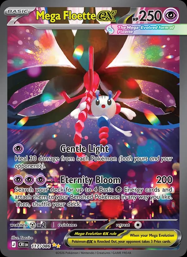 Mega Floette ex 117/86, Chaos Rising