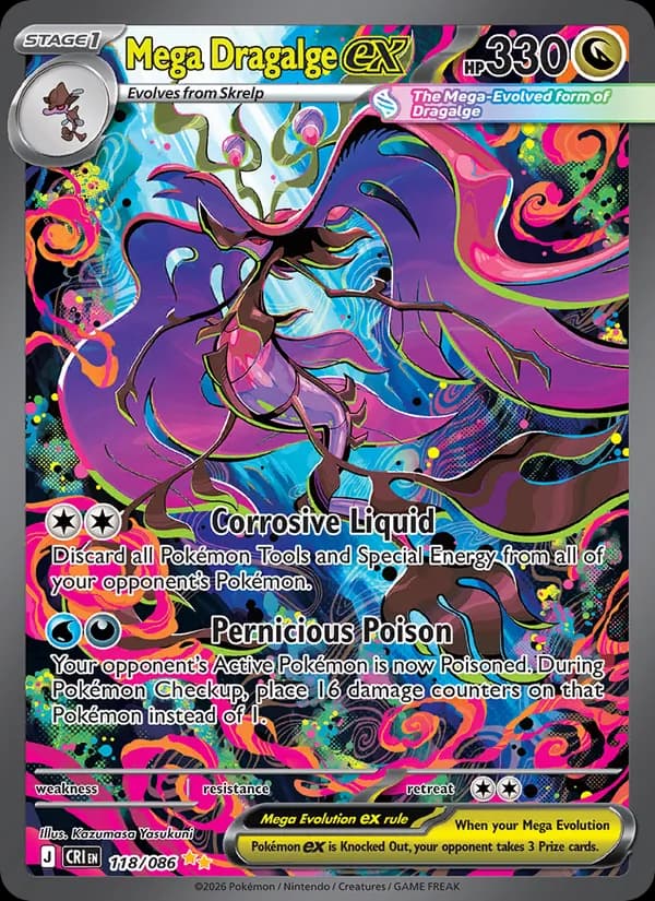 Mega Dragalge ex 118/86, Chaos Rising