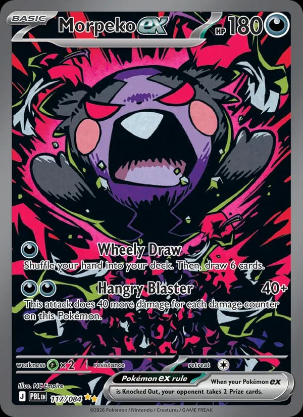 Morpeko ex 117/84, Pitch Black