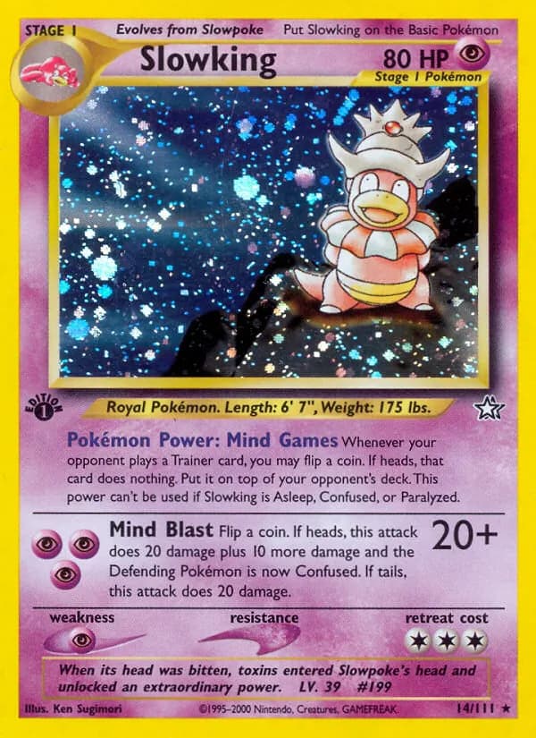 Slowking 14/111, Neo Genesis