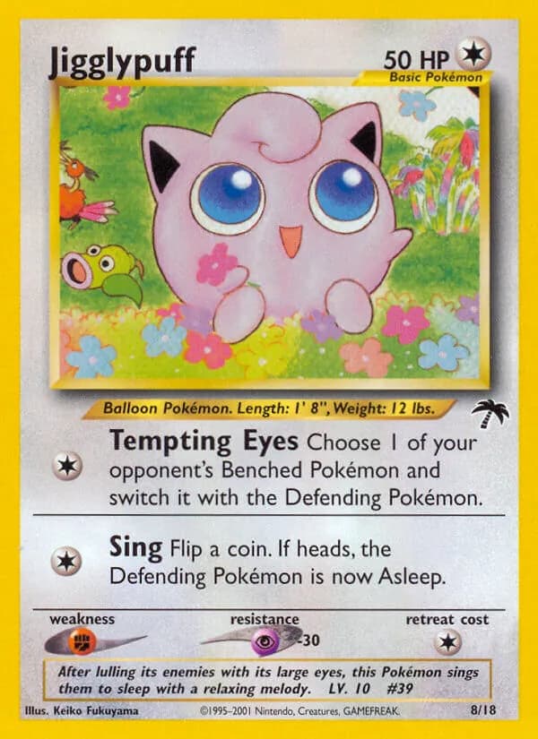 Jigglypuff 8/18, Southern Islands