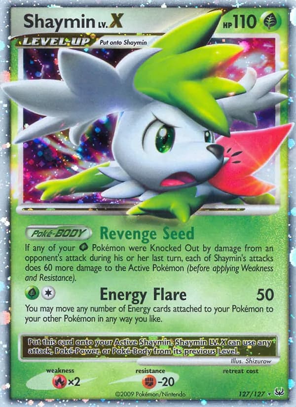 Shaymin LV.X 127/127, Platinum