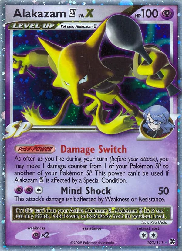 Alakazam E4 LV.X 103/111