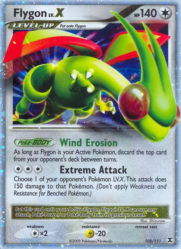Flygon LV.X 105/111, Rising Rivals
