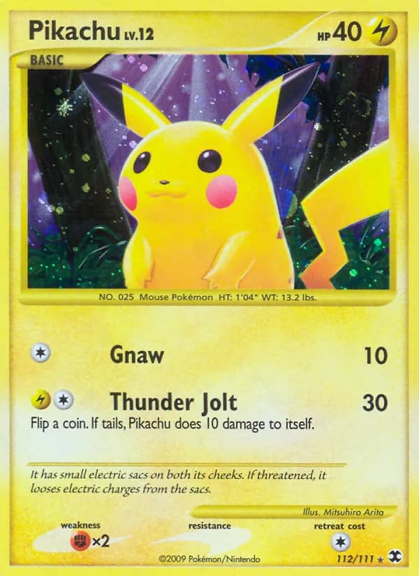 Pikachu 112/111, Rising Rivals