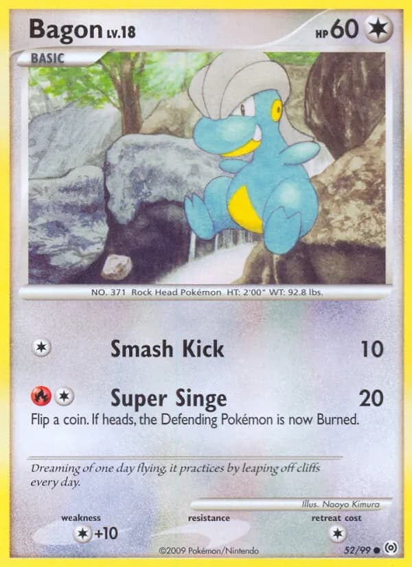 Bagon 52/99, Arceus