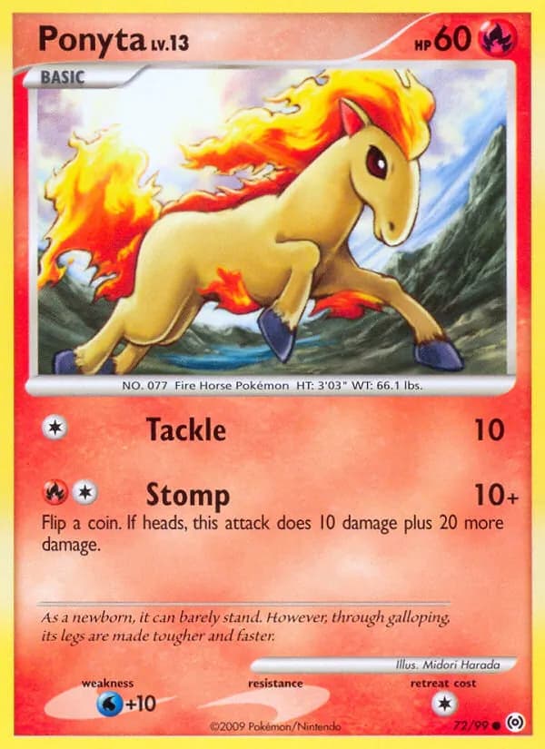 Ponyta 72/99, Arceus