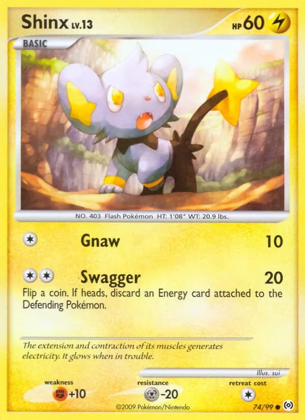 Shinx 74/99, Arceus