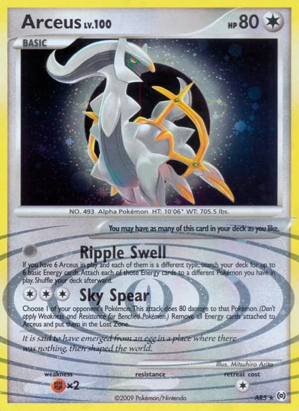 Arceus AR5/99, Arceus