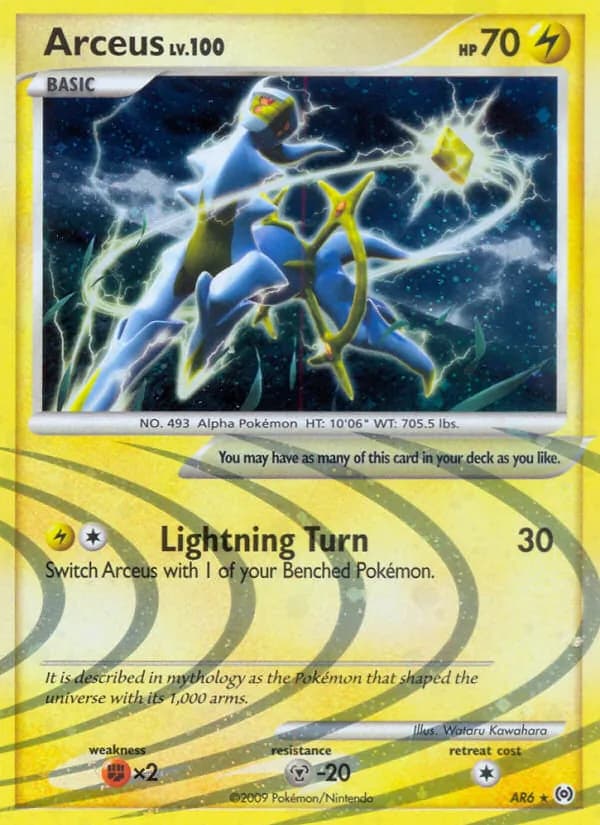 Arceus AR6/99, Arceus