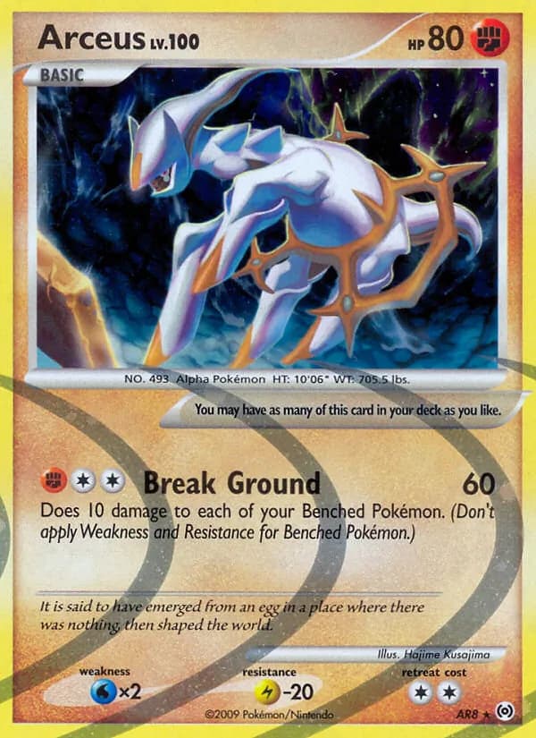 Arceus AR8/99, Arceus