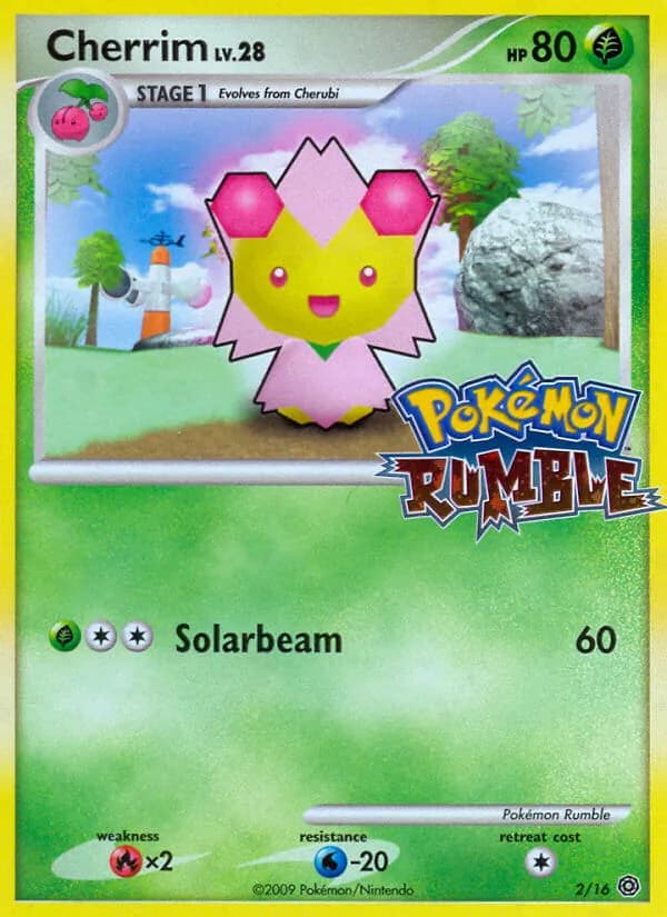 Cherrim 2/16, Pokémon Rumble