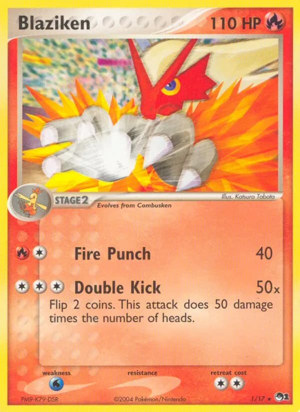 Blaziken 1/17, POP Series 1