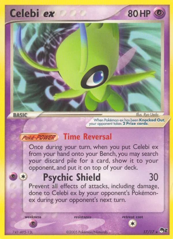 Celebi ex 17/17, POP Series 2