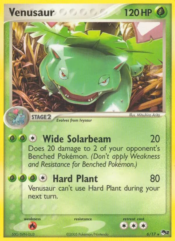 Venusaur 6/17, POP Series 2