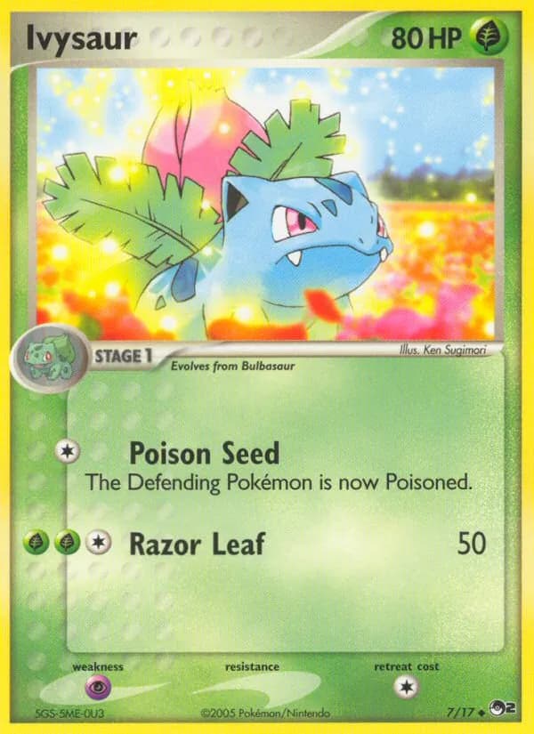 Ivysaur 7/17, POP Series 2