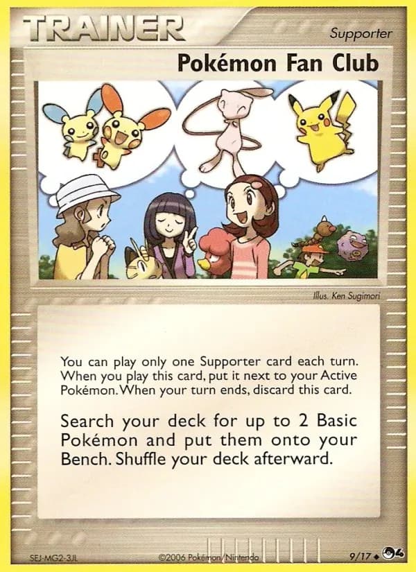 Pokémon Fan Club 9/17, POP Series 4