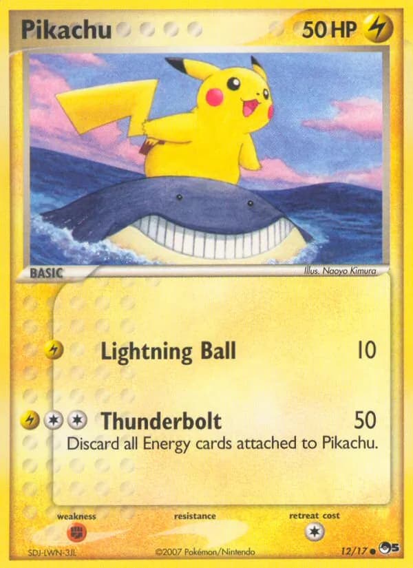 Pikachu 12/17, POP Series 5