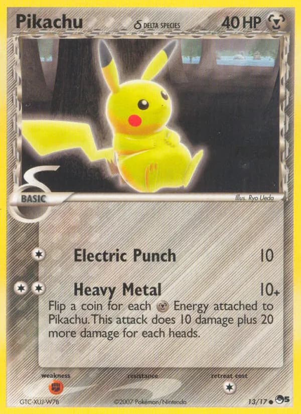 Pikachu δ 13/17, POP Series 5