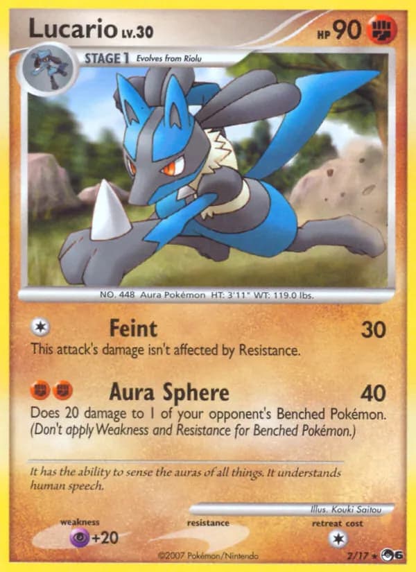 Lucario 2/17, POP Series 6