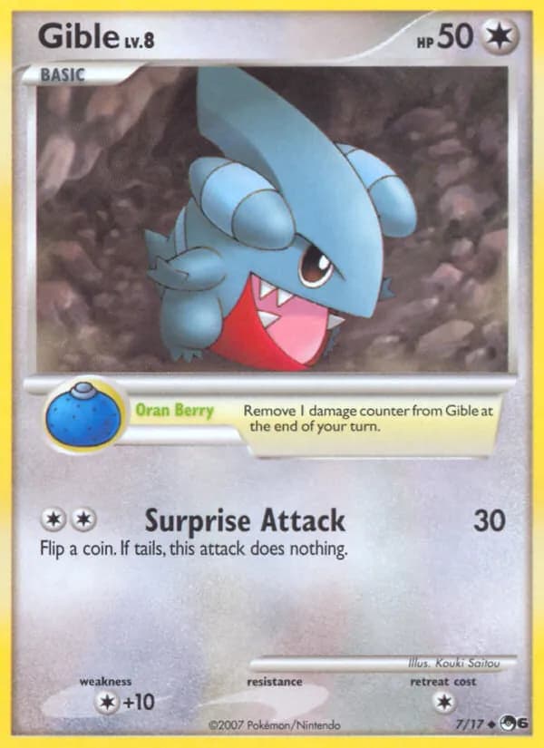 Gible 7/17