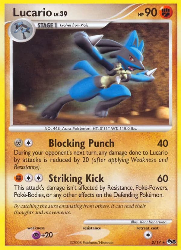 Lucario 2/17, POP Series 8