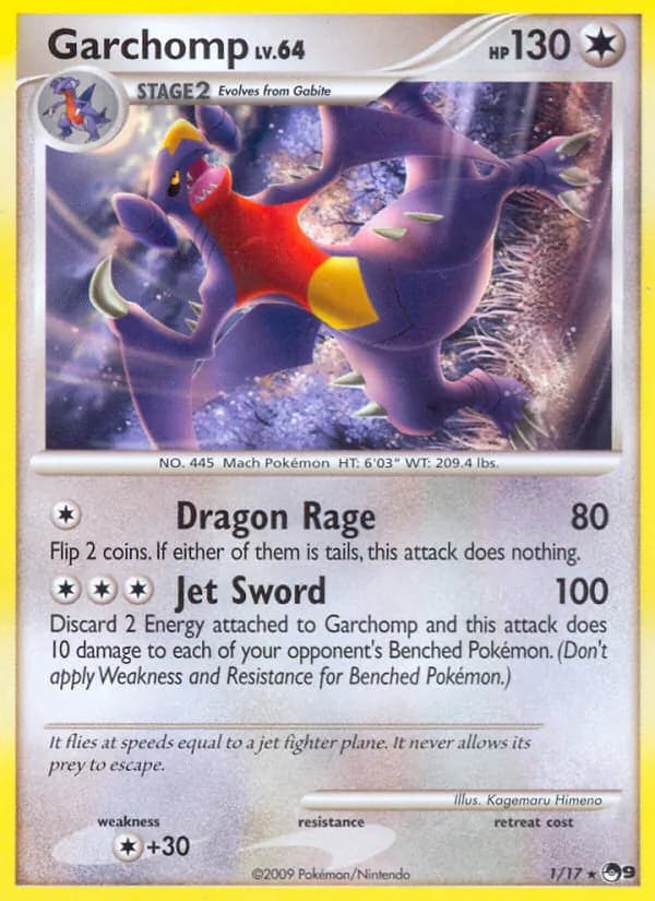 Garchomp 1/17, POP Series 9