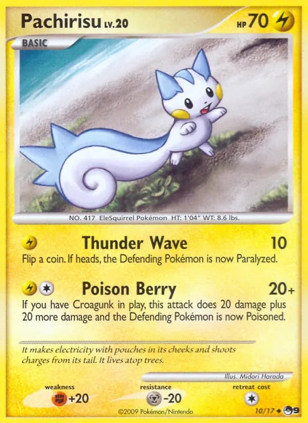 Pachirisu 10/17, POP Series 9