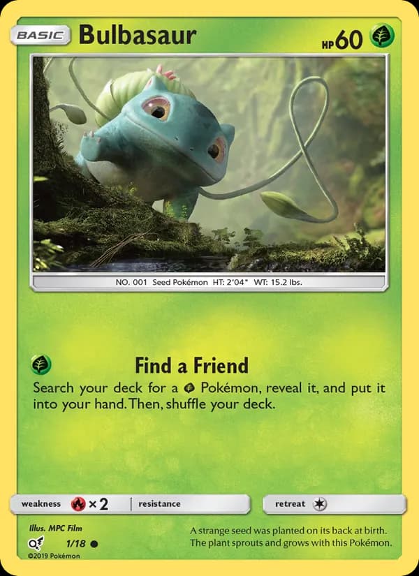 Bulbasaur 1/18