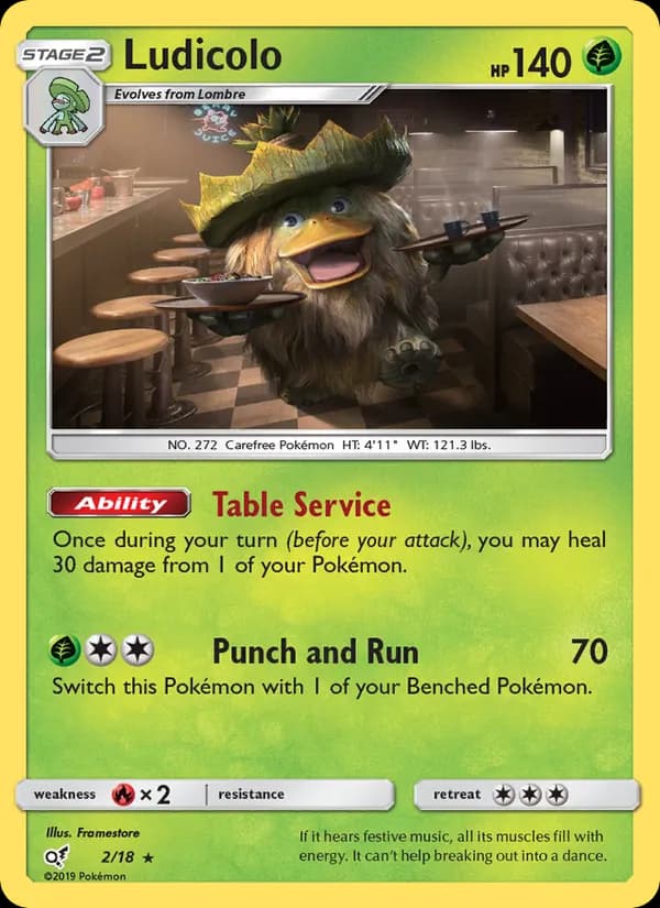 Ludicolo 2/18