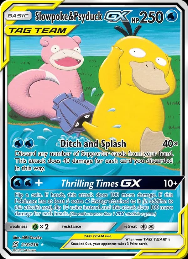 Slowpoke & Psyduck GX 218/236