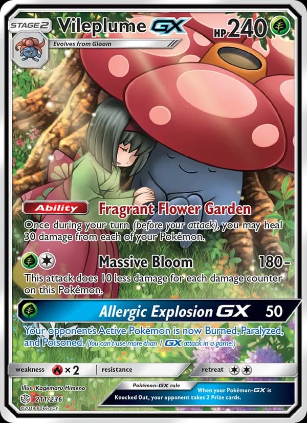 Vileplume GX 211/236, Cosmic Eclipse