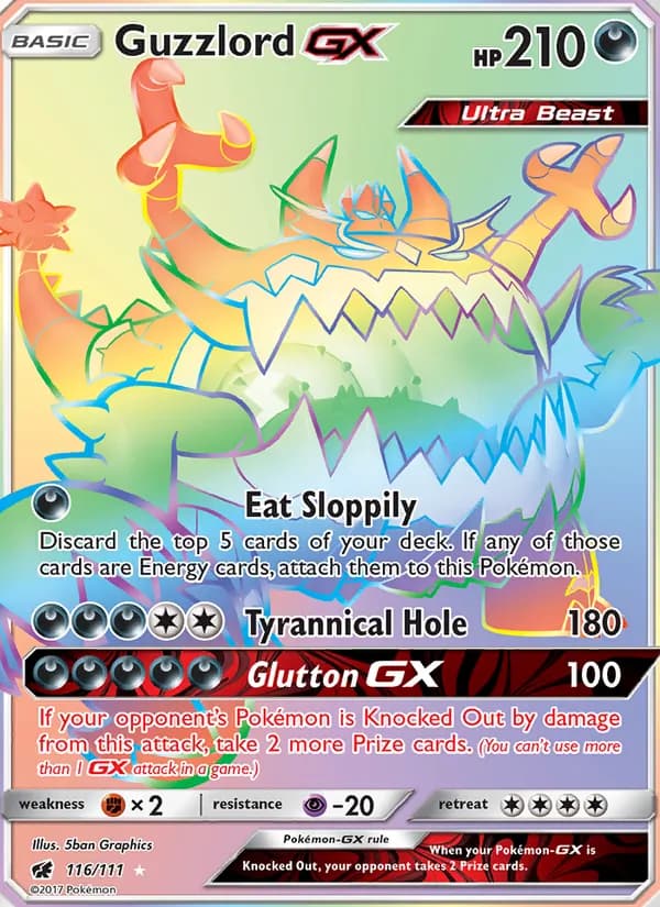 Guzzlord GX 116/111, Crimson Invasion