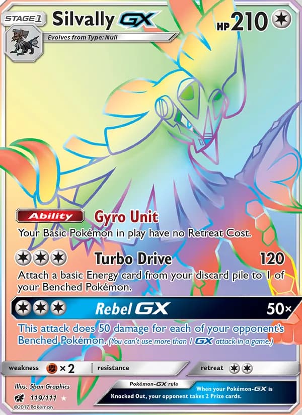 Silvally GX 119/111, Crimson Invasion