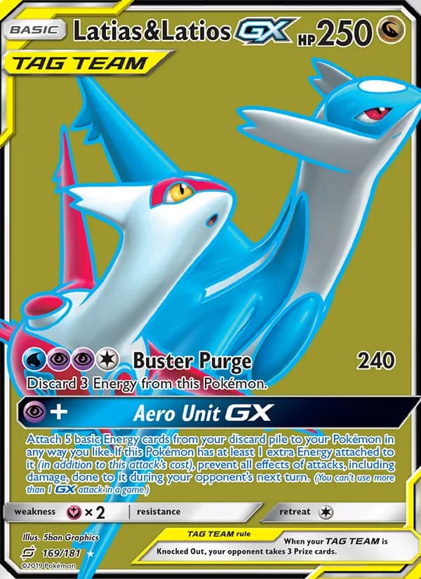Latias & Latios GX 169/181, Team Up