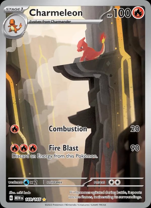 Charmeleon 169/165, 151