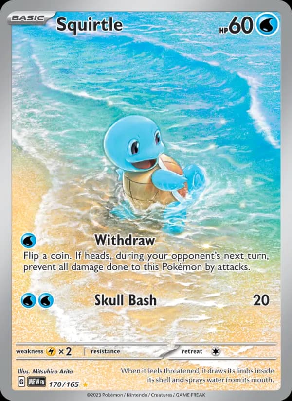Squirtle 170/165, 151